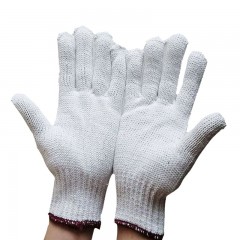 苏识 加厚耐磨耐热工业劳防劳务线手套-700克紫边12付/包 3440033