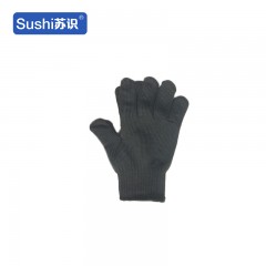 苏识 YZQ135 加厚战术防割手套防刀切割双钢丝手套 4双 白色款34110049