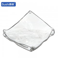 苏识 PVC透明雨布400克 8米×8米 透明 张 1850068