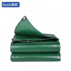苏识 PVC涂塑防雨布450克 10米×12米 绿色 张 1850051