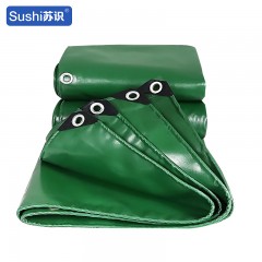 苏识 PVC涂塑防雨布400克 5米×8米 绿色 张 1850031