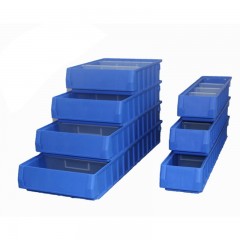 苏识 FG002 400×117×90mm抽屉式塑料物料盒 蓝色 2220020