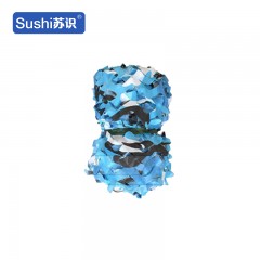 苏识 300D双包边不阻燃丛林阻燃遮阳网 海洋迷彩/平方 2470151