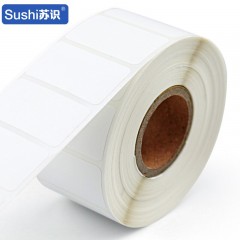 苏识 NWZG071 50*30mm防水亚银不干胶打印纸 500张 单卷 银色 5610098