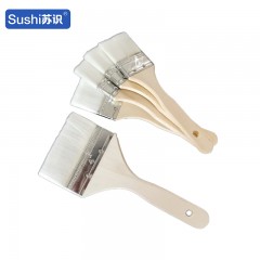 苏识 软毛刷专用刷子工业用柔软水丝刷羊毛刷 水性漆刷5寸10把 4120005
