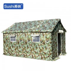 苏识 ZPY050 野外救灾帐篷拉练防雨帆布班用帐篷 5*6加棉帐篷 1850228