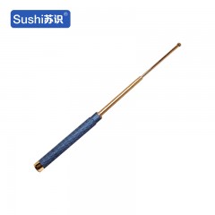 苏识 YZQ038 菱形阻力棍悍马款橡胶手柄甩棍车载防身棍 钛黑色 1160031