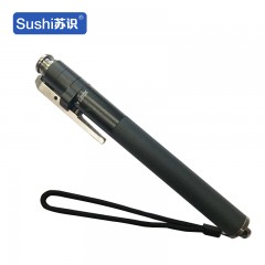 苏识 YZQ049 自动弹簧甩棍防身武器车载自卫三节钢笔伸缩甩辊甩鞭 收缩约19CM；伸展约40CM 1160032