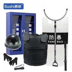苏识 YJ00024/11 防暴器材柜安保反恐器械装备防爆盾钢叉柜 1.6*1.2（标准版）+7件套 1160121