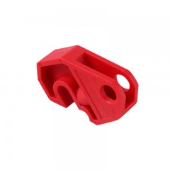 苏识 中小型断路器免安装塑壳空气开关安全锁45mm*25mm*10mm CB-01-2红 个 1660006