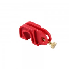 苏识 多功能中小型工业停工能源隔离断路器锁53mm*19mm*25mm CB-02-S红 个 1660009