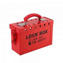 苏识 13锁安全锁多孔集群钥匙箱管理储放装置230mm*155mm*60mm GL-02红 个 1630005