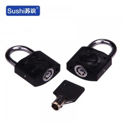苏识 WJ0035 电力表箱锁 一把钥匙开多把锁 梅花塑钢锁户外防撬挂锁 锁勾20mm 1610305