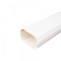 苏识 5810020 空调保护管 130mm*80mm*1m直管 白色 个