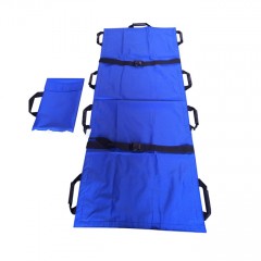 苏识 牛津布折叠软担架 YJK-E-4 展开尺寸1800×670mm 折叠尺寸500×270mm 蓝色 带包 1套/箱 套