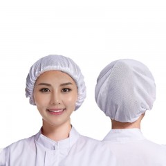 苏识 ST042 食品网帽 车间防尘防护帽 均码 白色 3310007