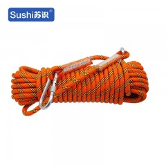苏识 JY158 登山绳攀岩速降静力绳户外拓展安全绳 12mm 夜光10米 31020270