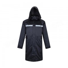 SS/苏识 反光长款雨衣 S-S100 M 黑色 件 3540058