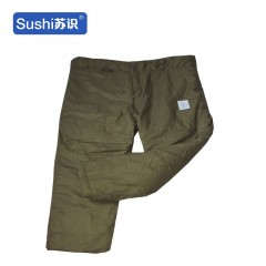 苏识 DJ0024 军绿色衣棉裤寒区劳保矿区贴身棉裤 大码 [纯棉]白棉花棉裤 件 3522015