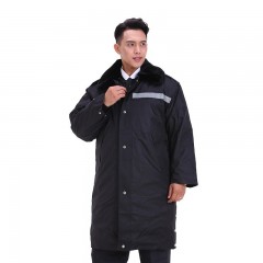 苏识 DJ0008 棉大衣服冬季多功能大衣劳保服防寒服 170 加长款 件 3522117