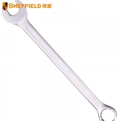 钢盾 SHEFFIELD S017307 欧式凹筋两用扳手7mm
