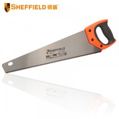 钢盾 SHEFFIELD S069218 手板锯 多功能木工锯 手锯园林刀锯子 伐木锯橡胶手柄锯 手扳锯18英寸