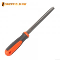 钢盾 SHEFFIELD S099212 细齿半圆锉12英寸 锉刀钢锉金属矬子打磨工具
