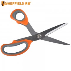 钢盾 SHEFFIELD S068002 不锈钢剪刀日常办公五金工具 厨房剪 布艺剪 8-1/4