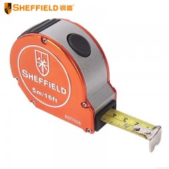 钢盾SHEFFIELD S077505 铝合金自锁卷尺5m