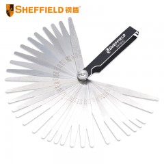 钢盾 SHEFFELD S070032 32片塞尺公英制（0.03-1mm）塞规塞尺片间隙尺厚薄规塞尺单片