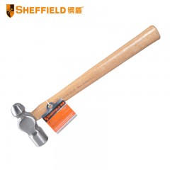钢盾 SHEFFIELD S088408 木柄圆头棰 五金锤子维修铁榔头 木柄圆头棰8oz