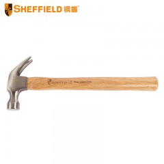 钢盾 SHEFFIELD S088216 木柄羊角锤 木工锤 工地多功能实心锤 羊头锤 工具铁锤 榔头 硬木柄羊角锤16oz
