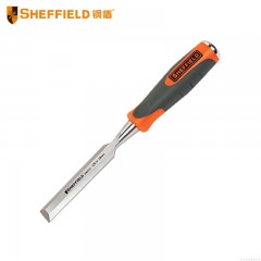 钢盾 SHEFFIELD S080319 木工凿子平凿凿刀扁铲平铲刻花凿木凿开槽凿钊榫眼凿雕刻工具