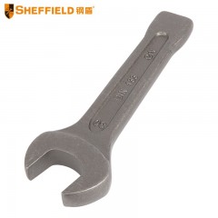 钢盾 SHEFFIELD S019512 重型开口敲击扳手 单头开口扳手 呆扳手 开口敲击扳手80mm
