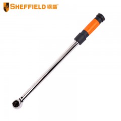 钢盾 SHEFFIELD S016106 12.5mm系列专业级可调式扭力扳手40-200N.m 可调式扭力扳手 公斤扳手 棘轮扳手