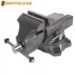 钢盾 SHEFFIELD S040005 重型台虎钳5英寸