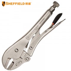 钢盾 SHEFFIELD S048005 直齿大力钳10英寸大力钳多功能万用万能工业压力钳子