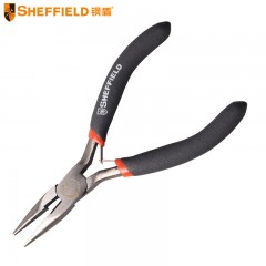 钢盾 SHEFFIELD S035002 尖嘴钳4.5英寸 多功能 迷你 尖嘴钳 小钳子工具