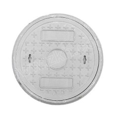 苏识 圆形复合树脂井盖 FHY500 外形尺寸φ500×50mm 灰色 个