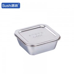 苏识 不锈钢留样盒 304正方形盖钢盖 1810068