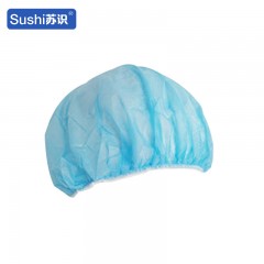 苏识 一次性医用头套 SMS帽 蓝色 均码 顶 3370002
