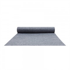 钢米商用地垫一次性地毯迎宾地垫灰色 尺寸3×100m 厚度5.5mm 加绒加厚