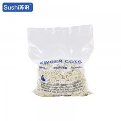 苏识 一次性无粉指套S码500克（手卷型）白色 包 3490012