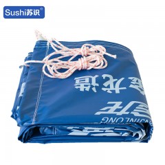 苏识 汽车用蓬布雨布pvc户外蓬布货物堆场应急篷布 6.8米边布（1.9*6.95）米 1950018