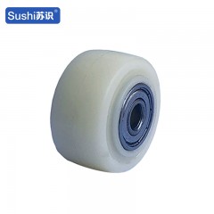 苏识 尼龙橡胶脚轮单轮 5寸重型加厚橡胶单轮静音 件 2510082