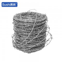 苏识 钢丝刺绳 双股锌铁丝 直径2.8mm 长100m 件 8530019
