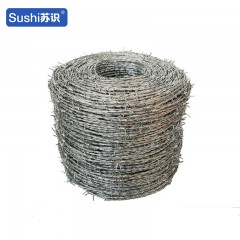 苏识 铁丝网 双股高锌钢丝 直径1.8mm 长100m 刺距12cm 件 8530028
