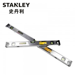 史丹利(STANLEY) 磁性三水泡铝合金水平尺（600mm/24寸  42-111-23