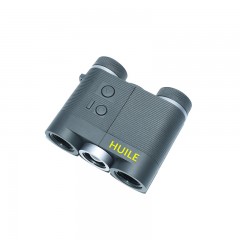 徽勒（HUILE）HB1500S MINI双筒测距望远镜+跨距 测距仪望远镜多功能一体机 黄 台