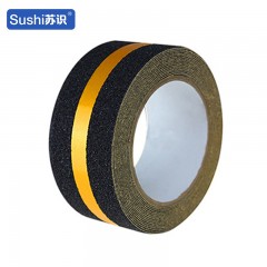 苏识 PVC磨砂防滑胶带 15CM*5M(按7卷的倍数拍) PET反光条防滑 卷 5130286